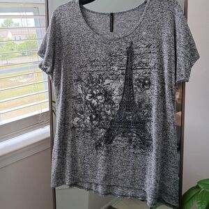 Womens Top Paris Embellished